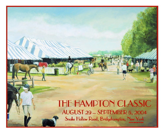 2004 Hampton Classic Poster